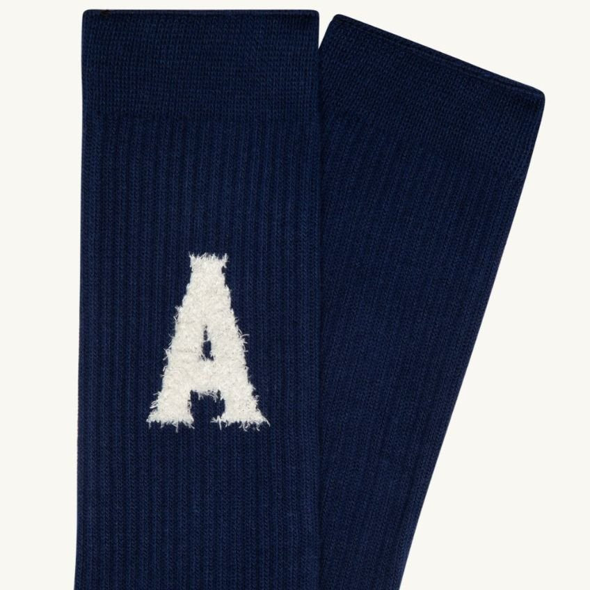 AUTRY SOCKS BIG A LUSTER/ALABASTER