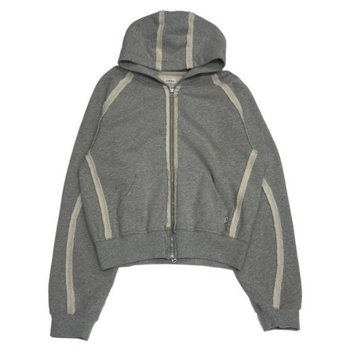 RUSSELL ATHLETIC RUSSELL×JieDa Campus Sweat Zip Hoodie Heather Gray