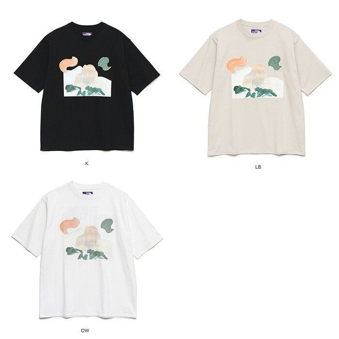 ハーフスリーブグラフィックティー NT3330N_THE NORTH FACE Purple Label