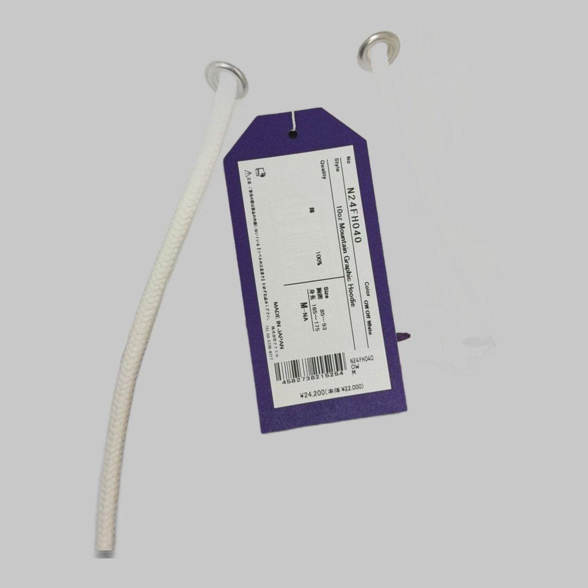 THE NORTH FACE Purple Label / Textile Design by NOMA t.d. N24FH040_TNF PPL nanamica OFFWH