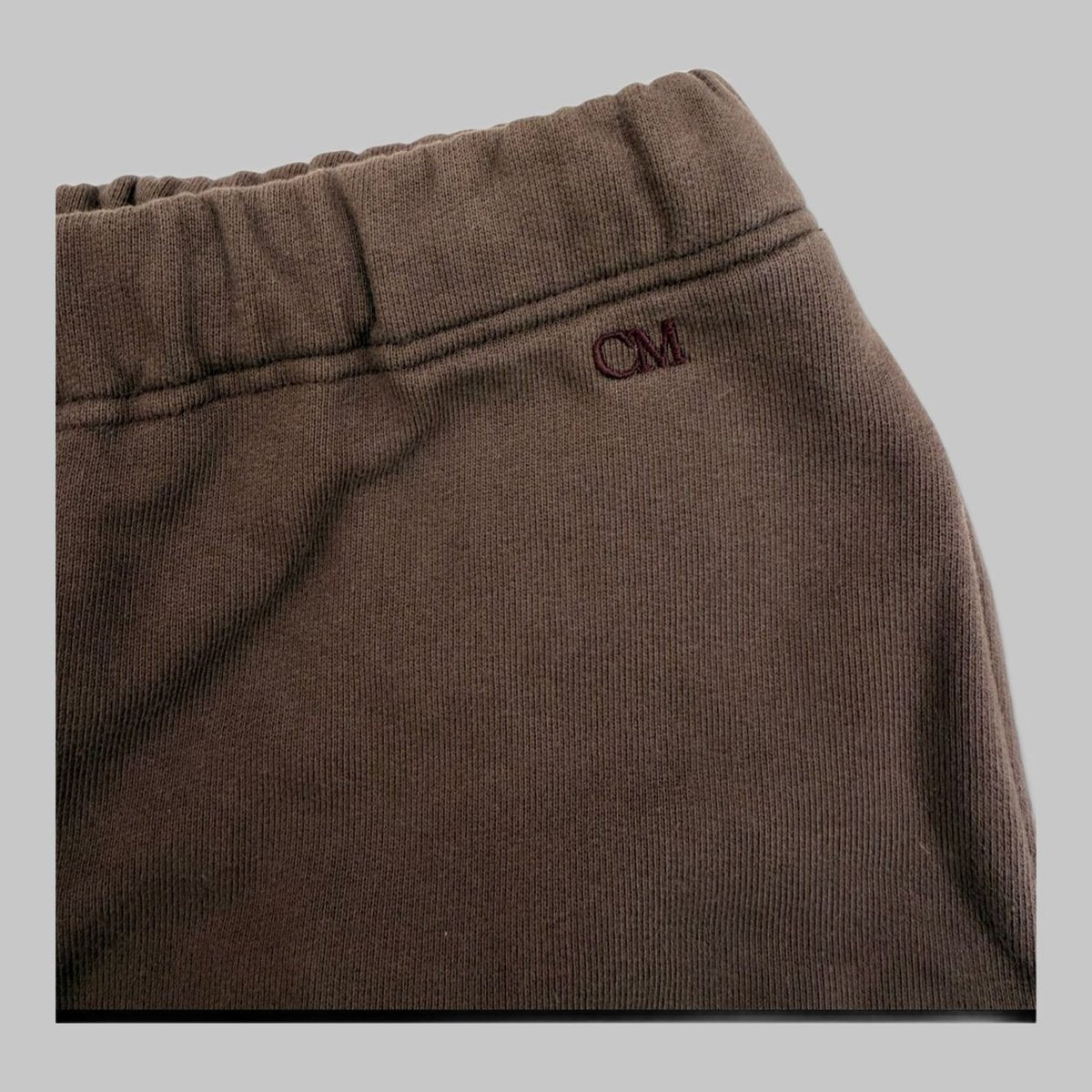 COOME RELAXED SWEAT PANTS BROWN