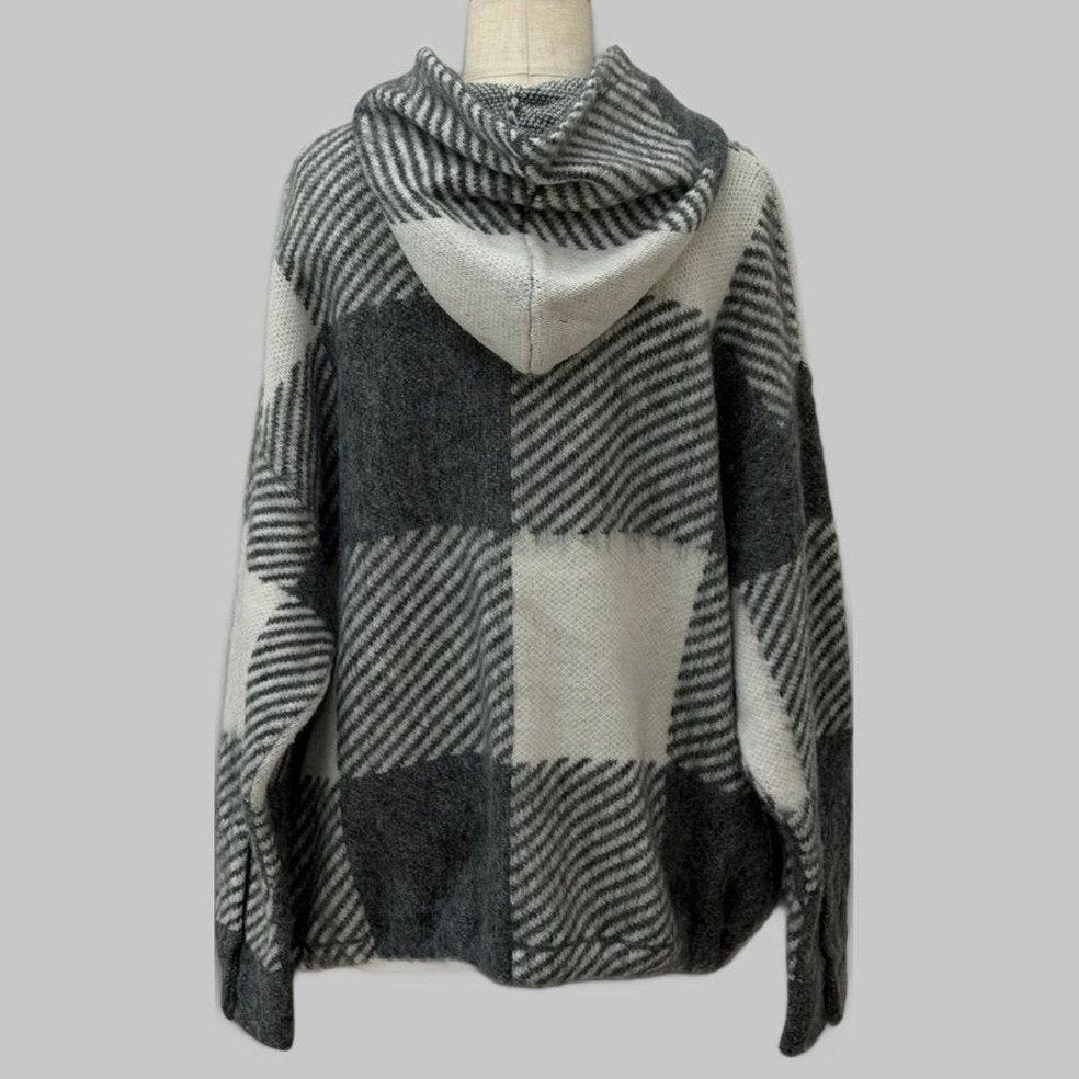 NANAMICA MOHAIR HOODED S IVORY
