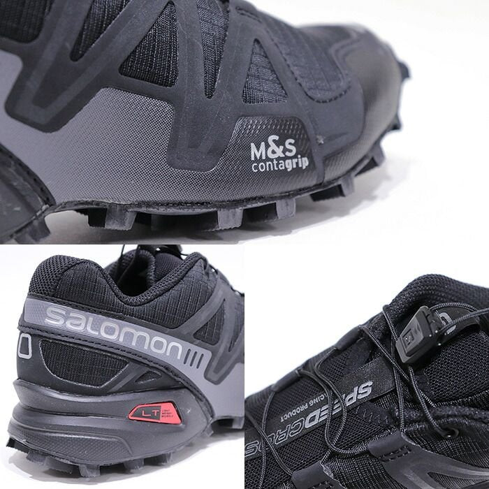 SALOMON SPEEDCROSS 3 BK/BK/QUIET SH