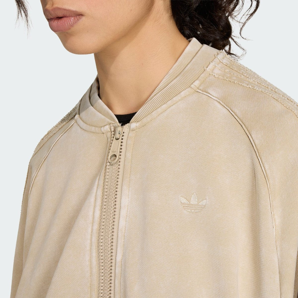 adidas originals SST DOUBLE LAYERED カーキスリー