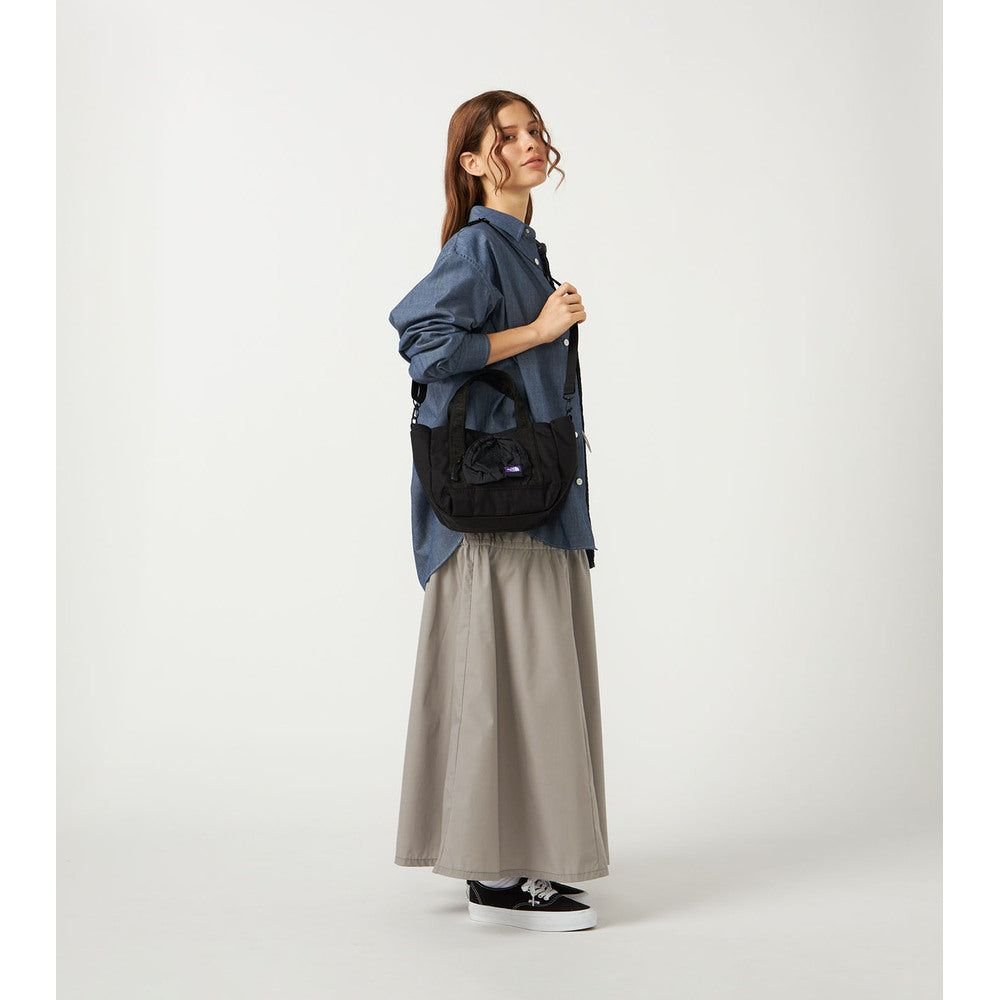 CORDURA Nylon Shoulder Tote Bag N25FU081_TNF PPL nanamica AHGRAY