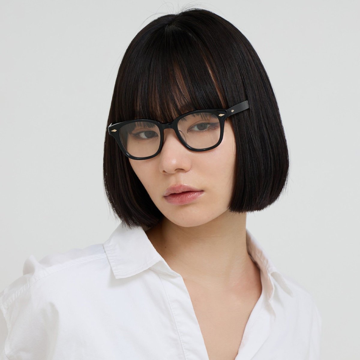 NOCHINO OPTICAL JIFUSAN #1 GLOSS BLACK x CLEAR TO GREY (調光ﾚﾝｽﾞ)