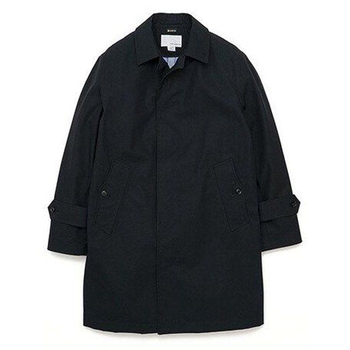NANAMICA ゴアテックス ステンカラーコート BLACK
