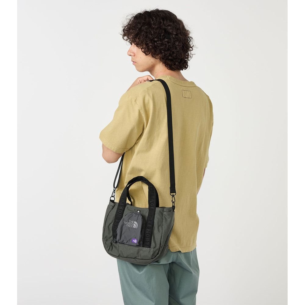 CORDURA Nylon Shoulder Tote Bag N25FU081_TNF PPL nanamica AHGRAY