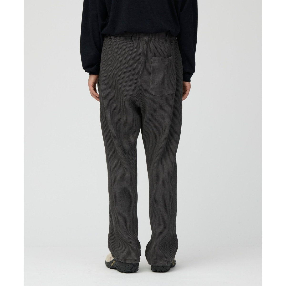 SNOWPEAK Heavyweight Waffle Pants CHARCOAL