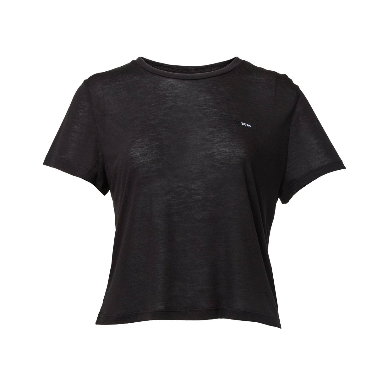 TW Sheer T-shirt BLACK
