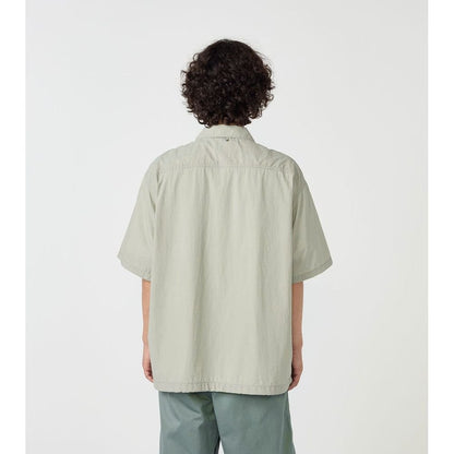 Nylon Taffeta Field S/S Shirt N25SG055_TNF PPL nanamica LGRAY