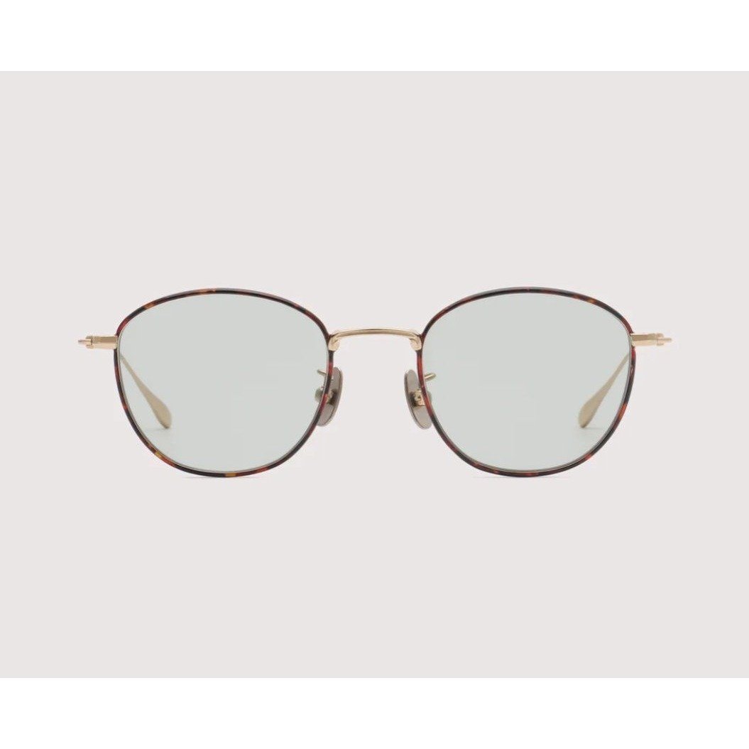 NOCHINO OPTICAL KOUGETSU #6 CHAMPAGNE GLD & AMBER x GRY/GRN/D.GRY