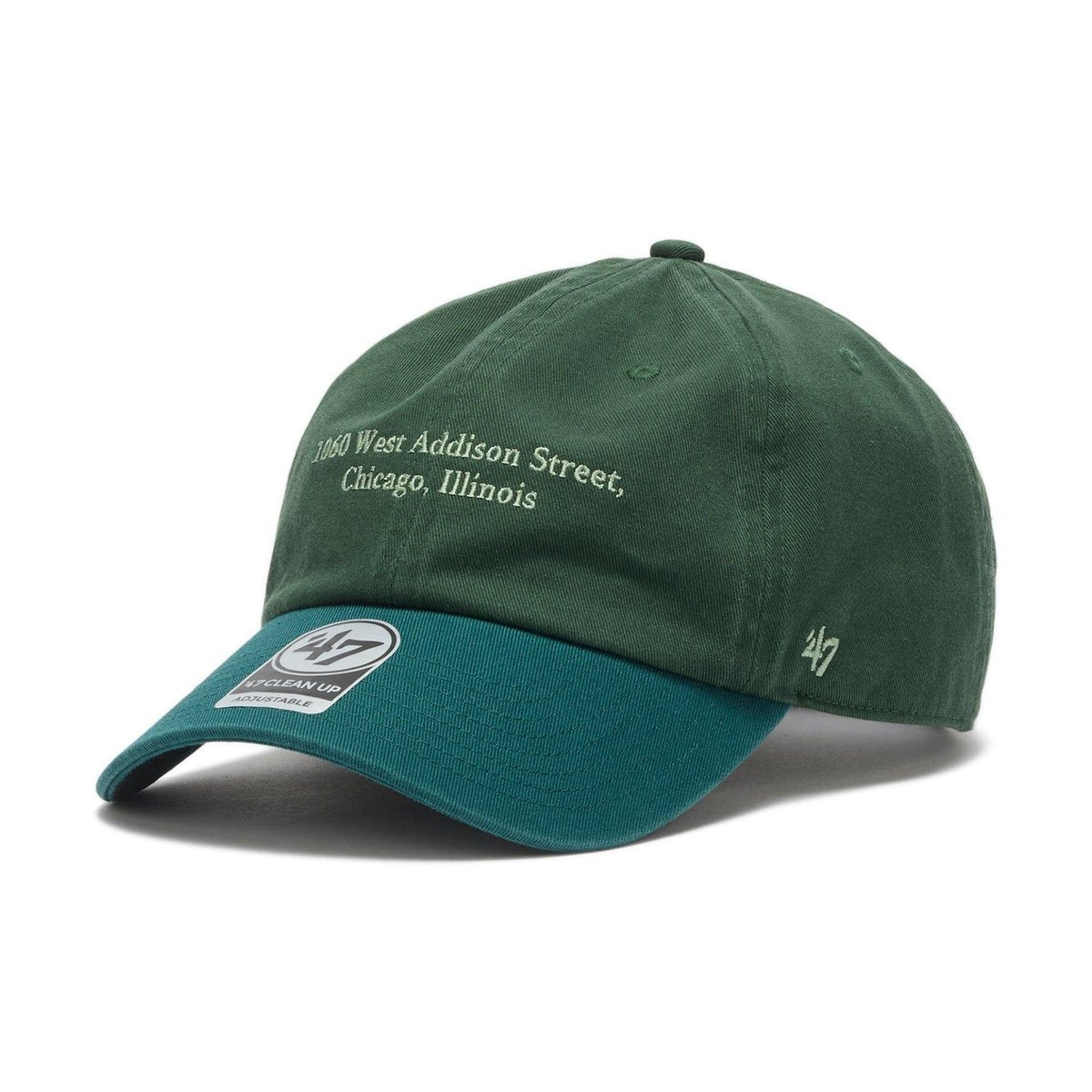 47 A CLP-MLB-CHICUB-YUKHAY-DK GRN/PF GRN DK GRN/PF GRN