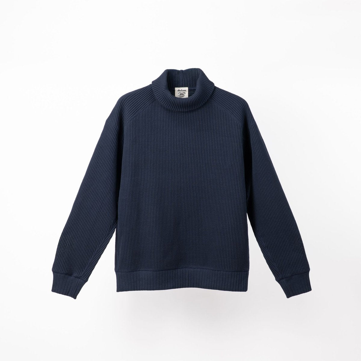 Jackman Waffle Highneck Dark Navy