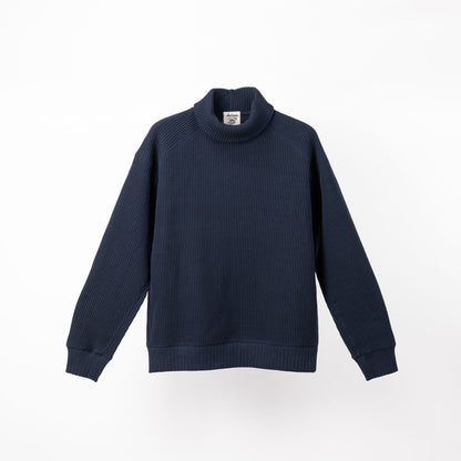 Jackman Waffle Highneck Dark Navy