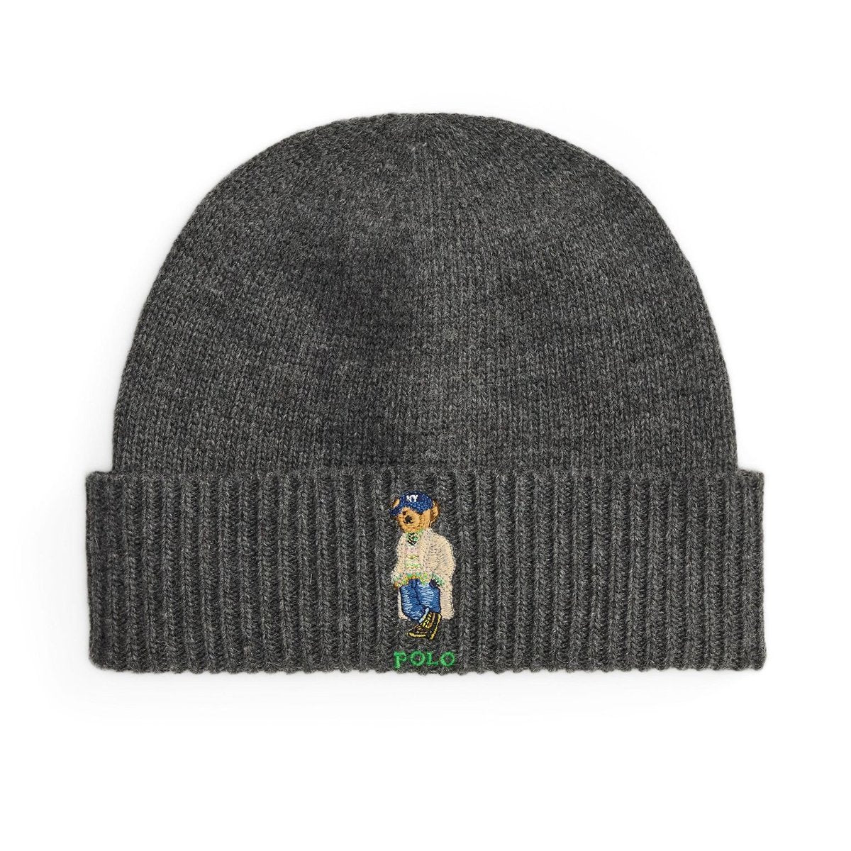 RALPH LAUREN LITCHFIELD BEAR BEANIE