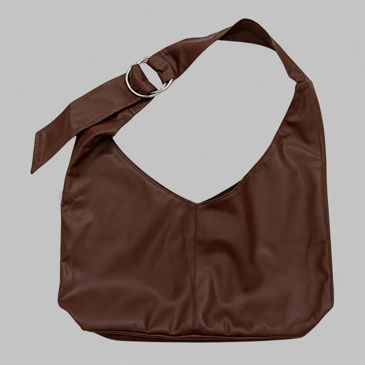 COOME FAUX LEATHER BAG BROWN