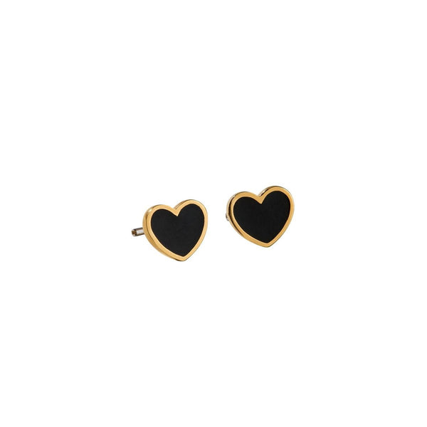BAQLESS AMITY NOIR HEART GOLD AM-NRHT-YG