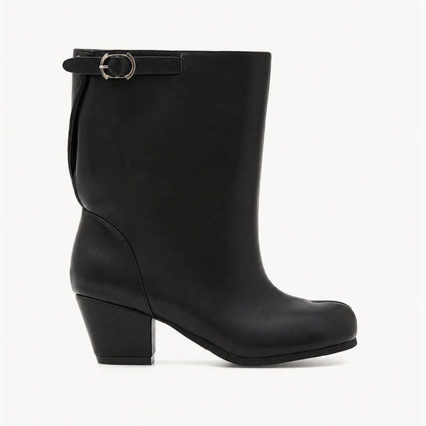 PAES Wide Buckle Tabi Boots 25002