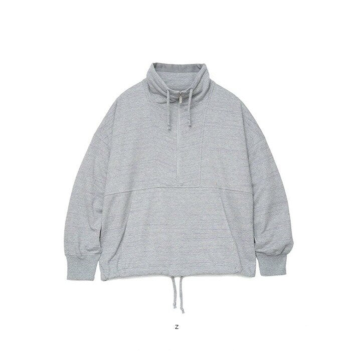 ハーフジップスウェットアノラック Half-zip Sweat Anorak NT6306N_THE NORTH FACE Purple Label Z