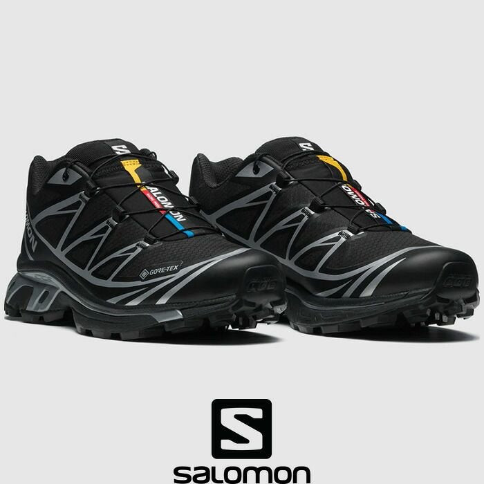 SALOMON XT-6 GORE-TEX 黒 | 防水 | ゴアテックス L47450600