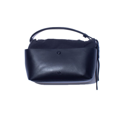 F/CE. TECH LEATHER MINI HAND POACH Black