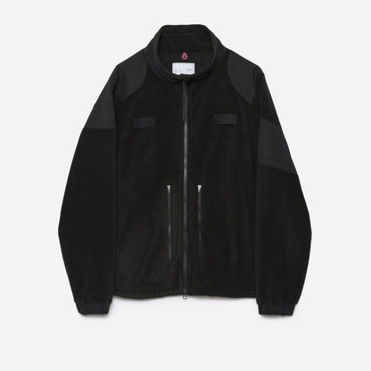 YDOT TECH FLEECE PATCHED JACKET Black