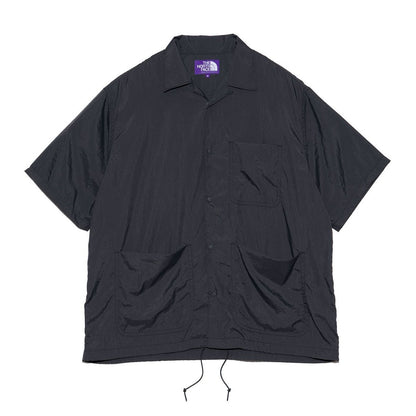 Nylon Taffeta Field S/S Shirt N25SG055_TNF PPL nanamica AHGRAY