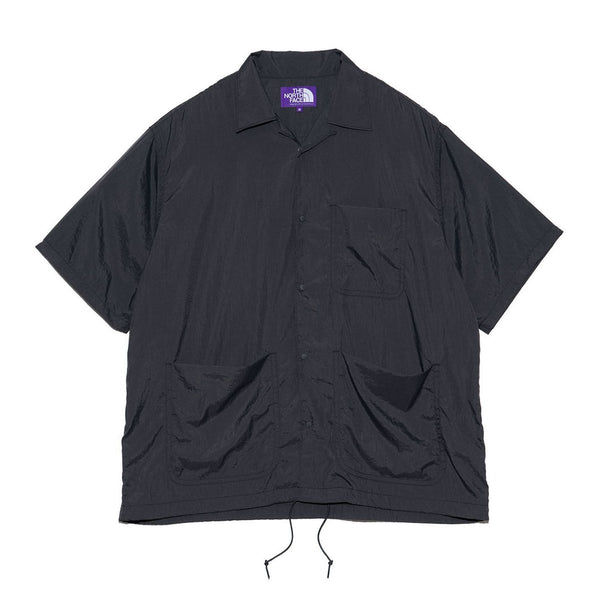 Nylon Taffeta Field S/S Shirt N25SG055_TNF PPL nanamica