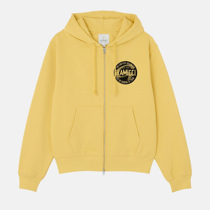 Gramicci ICON ZIP HOODED SWEATSHIRT YELLOW