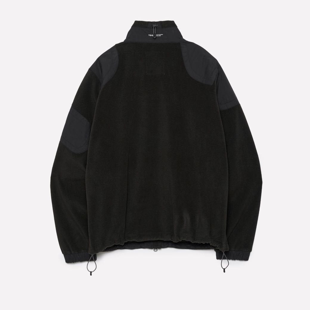 YDOT TECH FLEECE PATCHED JACKET Black