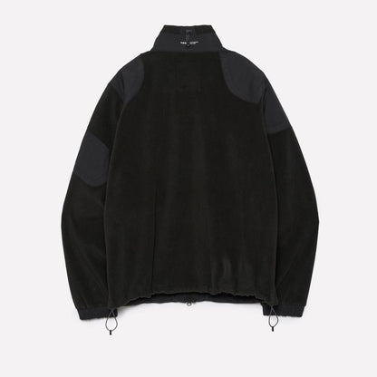 YDOT TECH FLEECE PATCHED JACKET Black