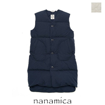 NANAMICA ロングダウンベスト SUAF292