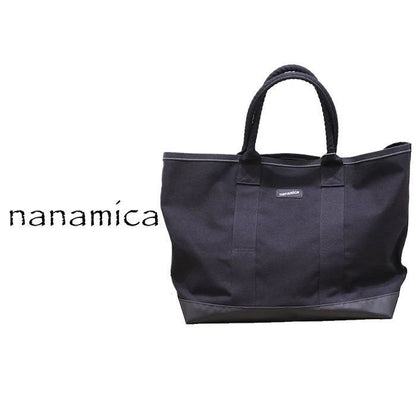 NANAMICA CORDURA CANVAS TOTE BAG L K BLACK