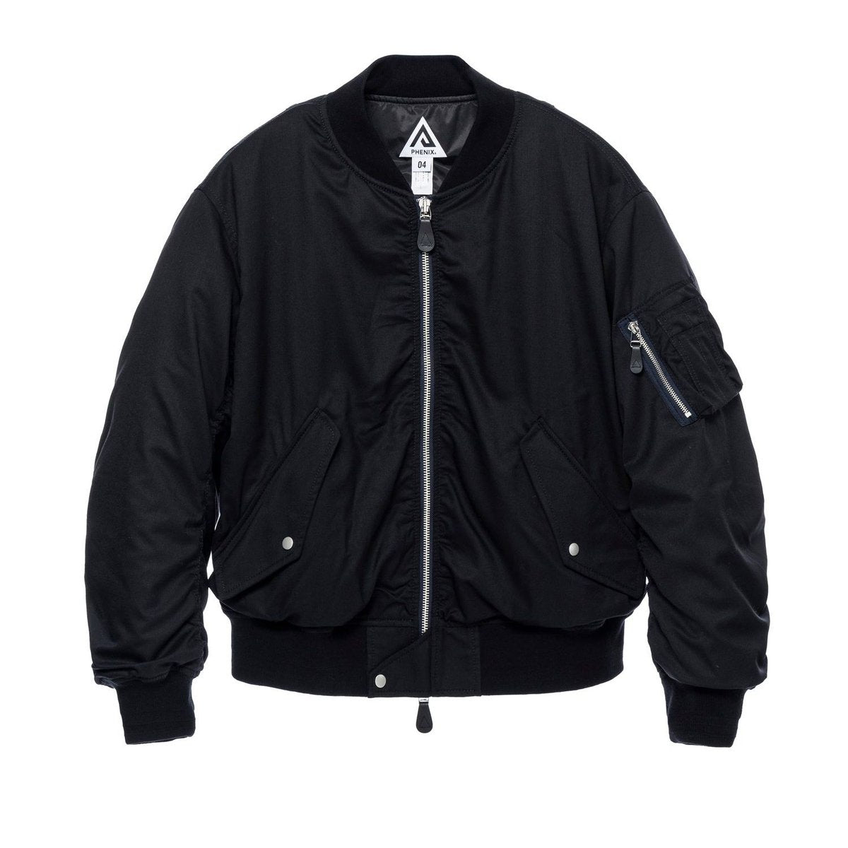 +phenix L-5B TEACH WOOL JACKET black