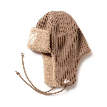 NEW ERA KNIT TRAPPER CL NE RIB KNIT BEI