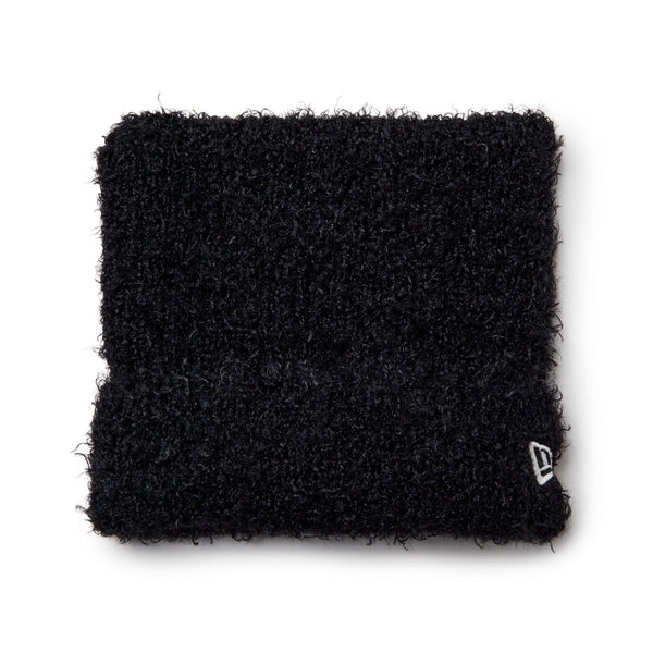 47 SQUARE SHAGGY KNIT BLK 15119593-OSFM