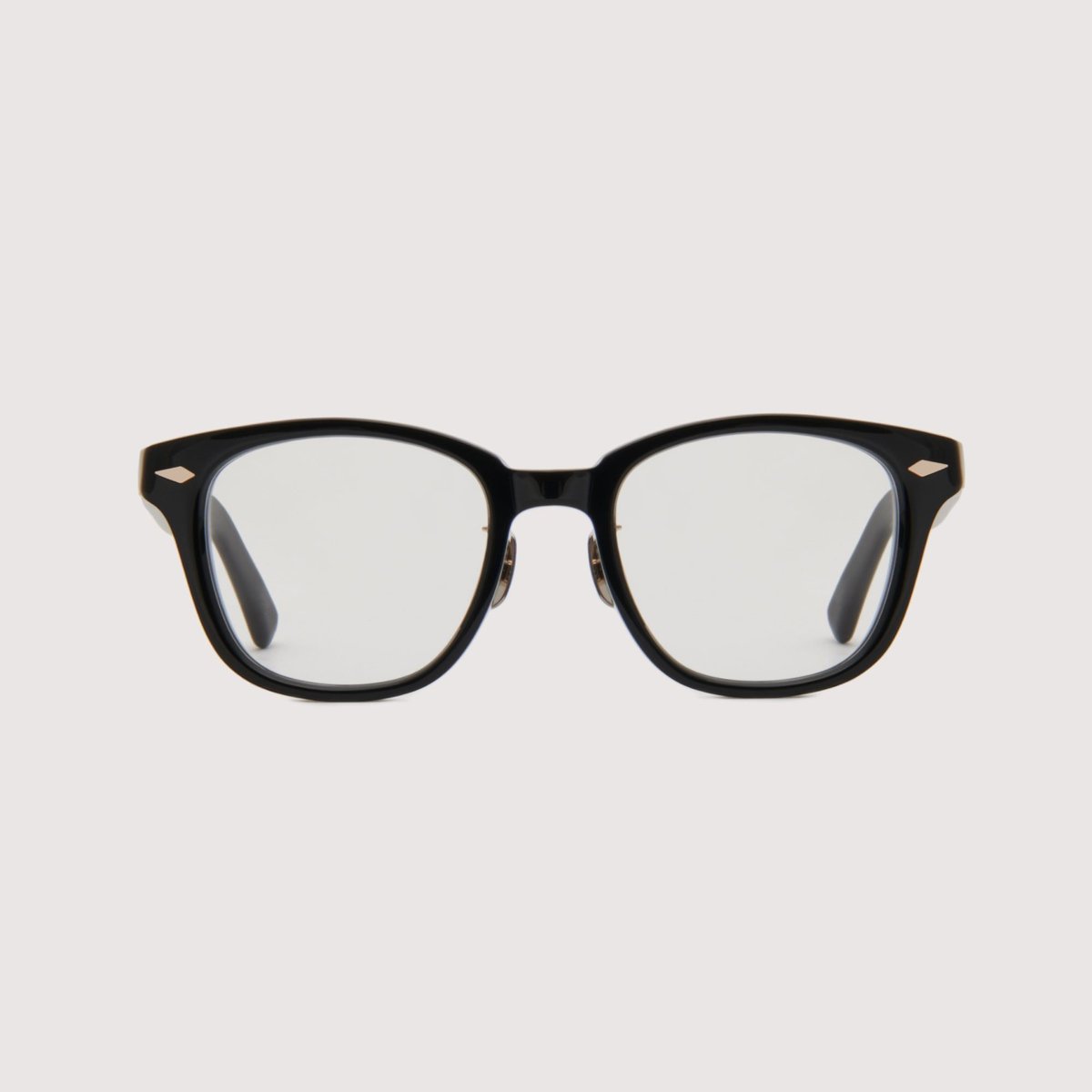 NOCHINO OPTICAL SANSUI FR #1 GLOSS BLACK x CLEAR TO GREY