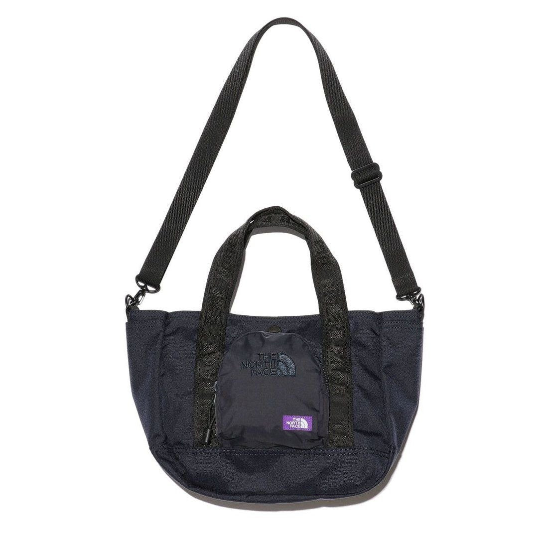 CORDURA Nylon Shoulder Tote Bag N25FU081_TNF PPL nanamica BLACK