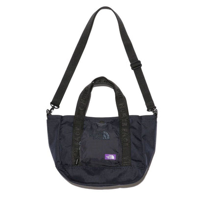 CORDURA Nylon Shoulder Tote Bag N25FU081_TNF PPL nanamica BLACK