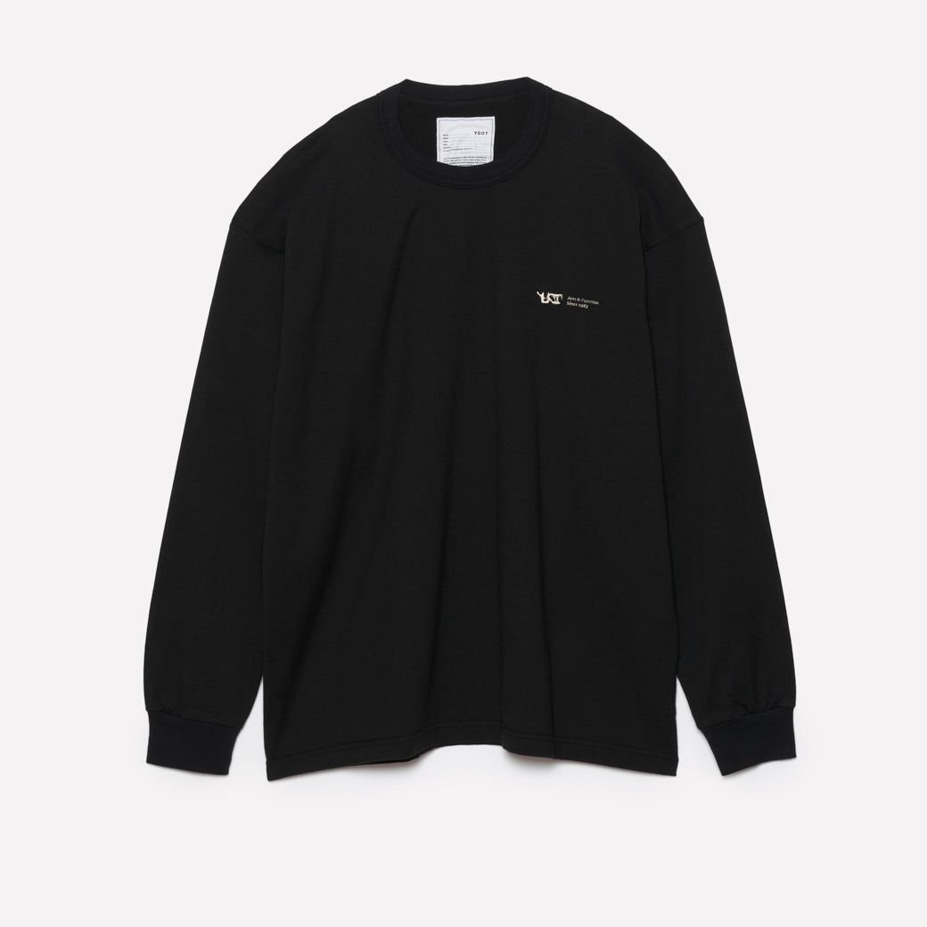 YDOT ASYM TSHIRT Black
