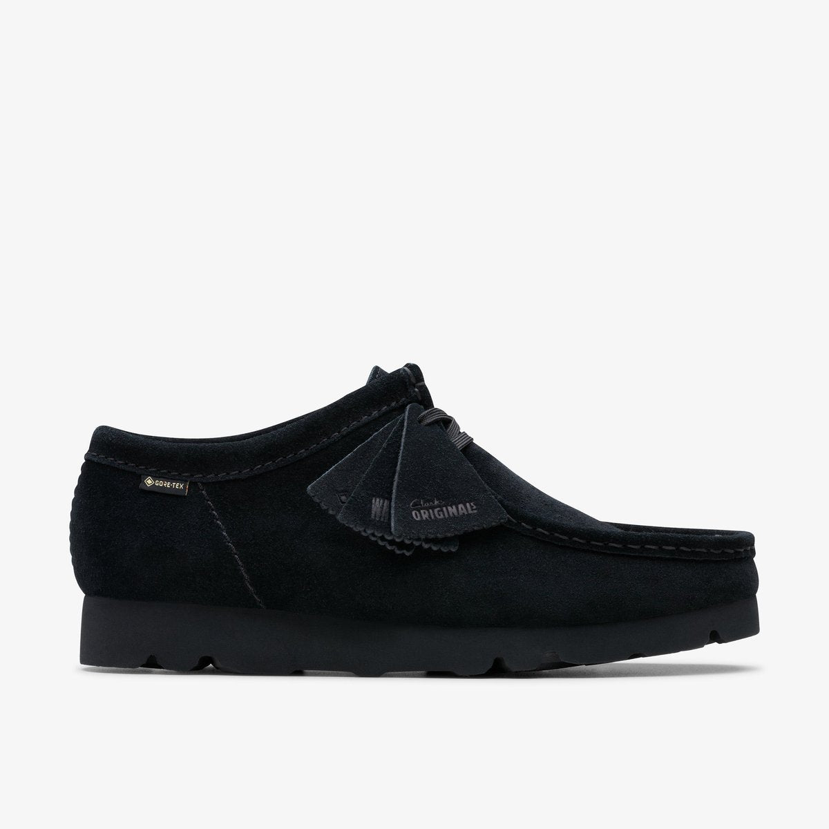 CLARKS WallabeeGTX Black Sde