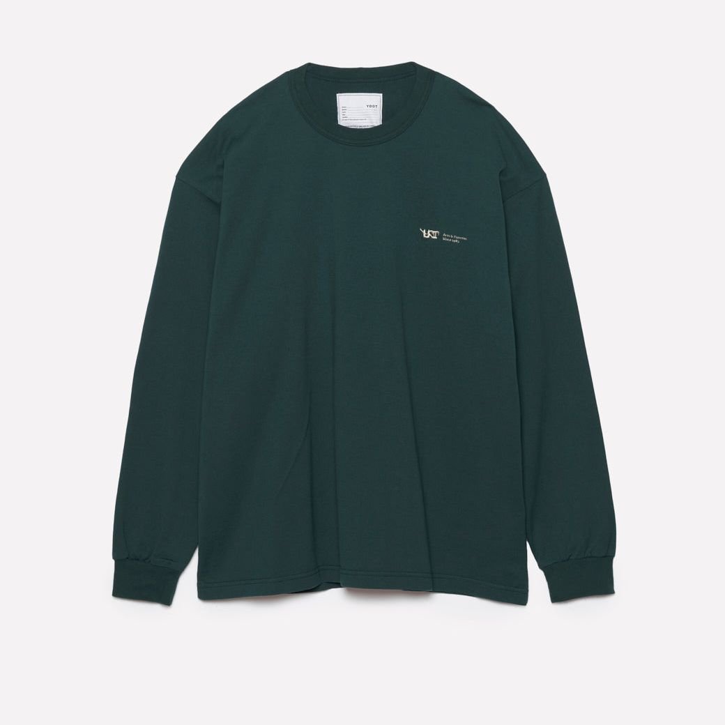 YDOT ASYM TSHIRT Forest Green