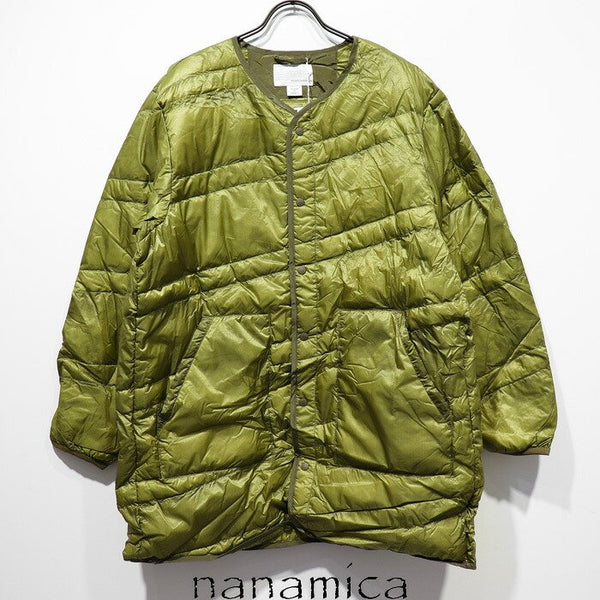 NANAMICA ダウンカーディガン SUBF949