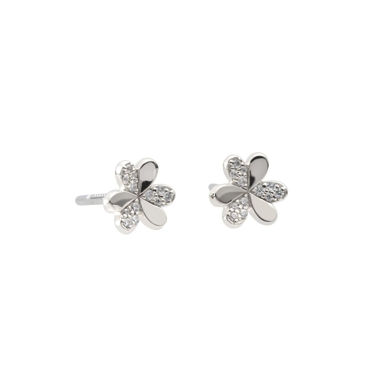 BAQLESS HONESTY FLORAL SILVER CZ-FLR-SV