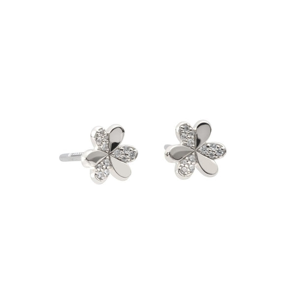 BAQLESS HONESTY FLORAL SILVER CZ-FLR-SV