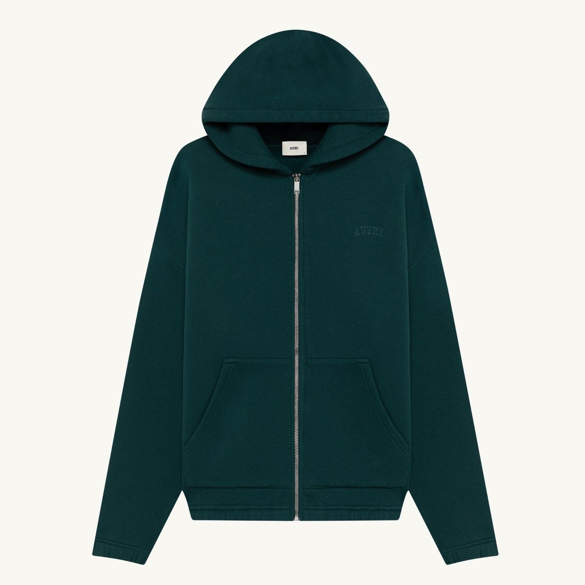 AUTRY HOODIE ZIP TIMBER