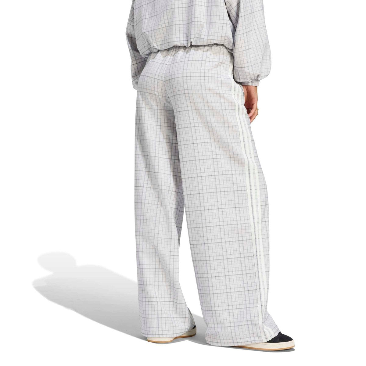 adidas originals LOOSE CHECK TRACK ジャージ/トラックパンツ – HULLE