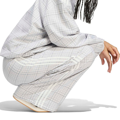 adidas originals LOOSE CHECK TRACK ﾀﾞｯｼｭｸﾞﾚｰ