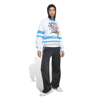 adidas originals ARCHIVE SWEATER BA ﾎﾜｲﾄ/ﾌﾞﾗｲﾄﾌﾞﾙｰ